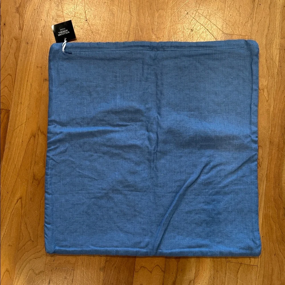William Sonoma Basket Weave Pillow Cover 22inch NWT